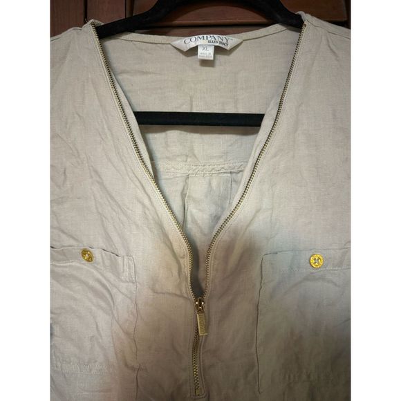 Ellen Tracy Linen Shirt - Picture 4 of 4